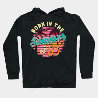 Vintage 36th Birthday Summer of 83 Birthday Hoodie